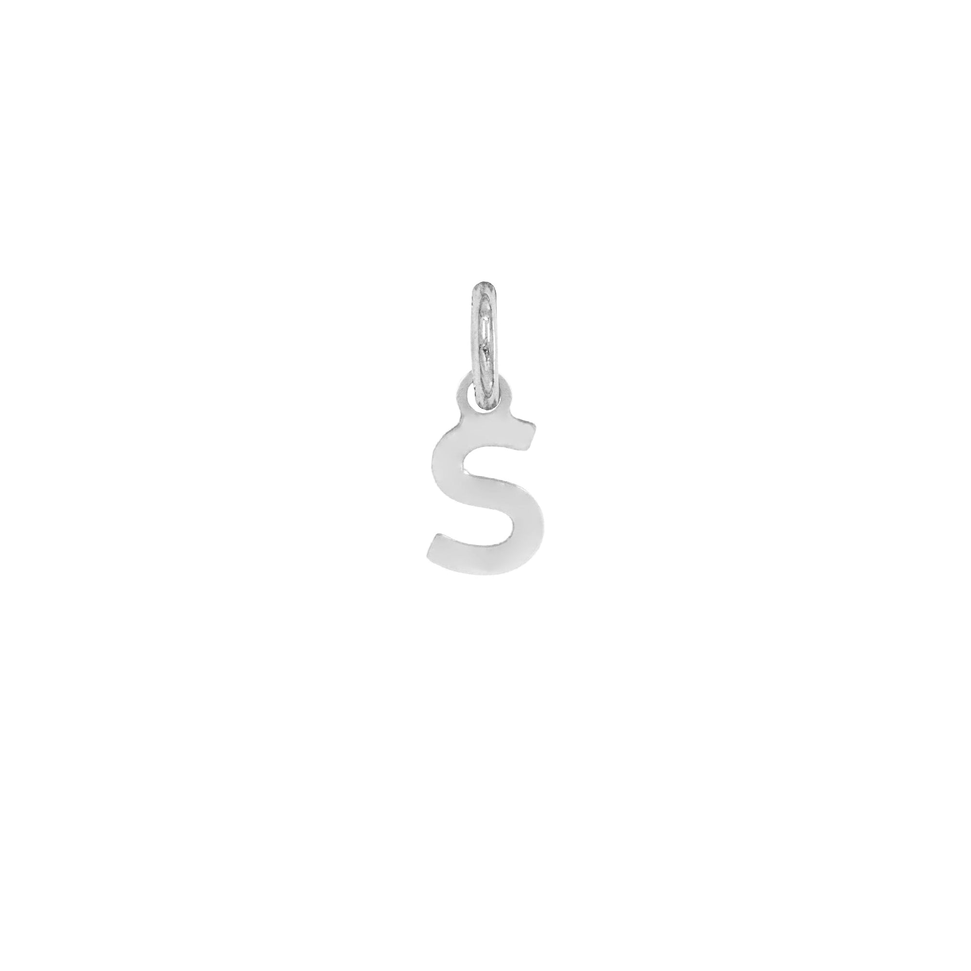 Charm Lettera S in Oro