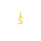 Charm Lettera in Oro – Modello 1 S Oro Giallo