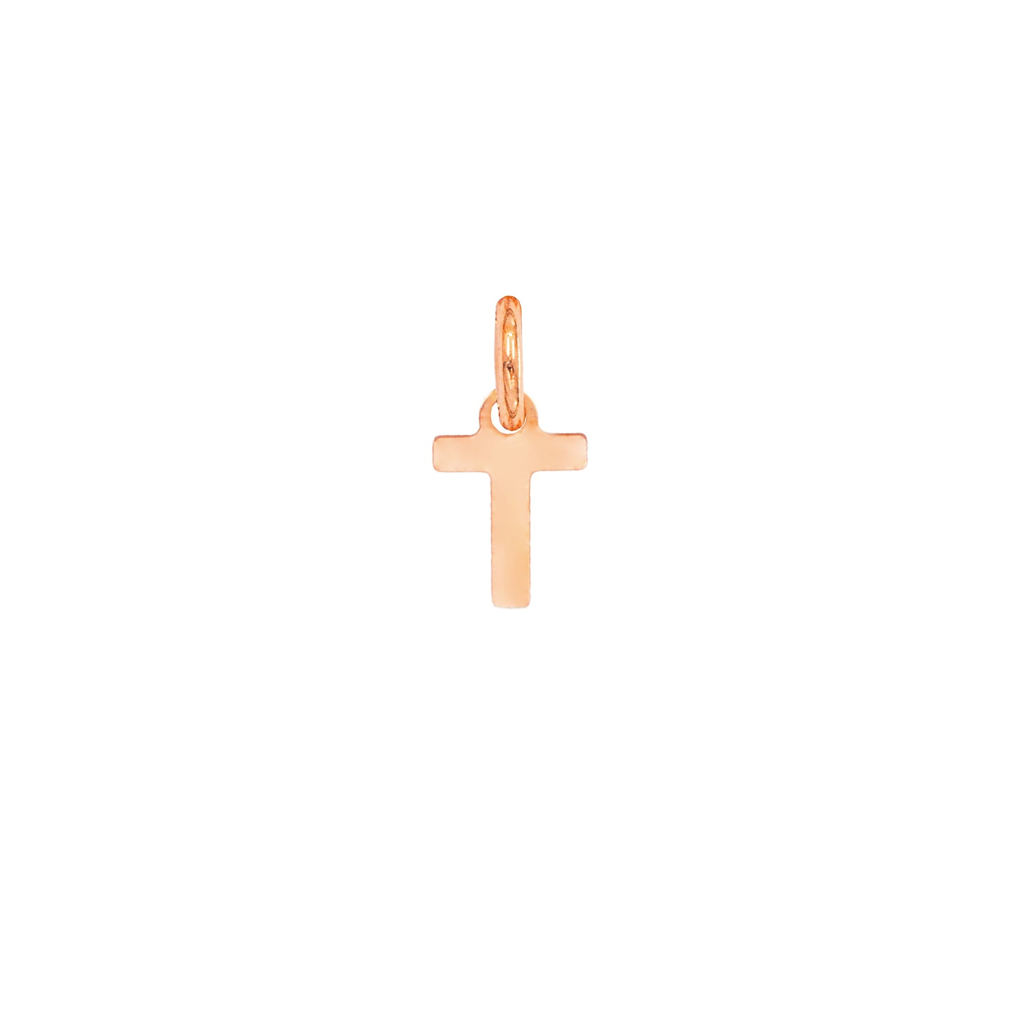 Charm Lettera T in Oro