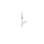 Charm Lettera in Oro – Modello 1 Y Oro Bianco