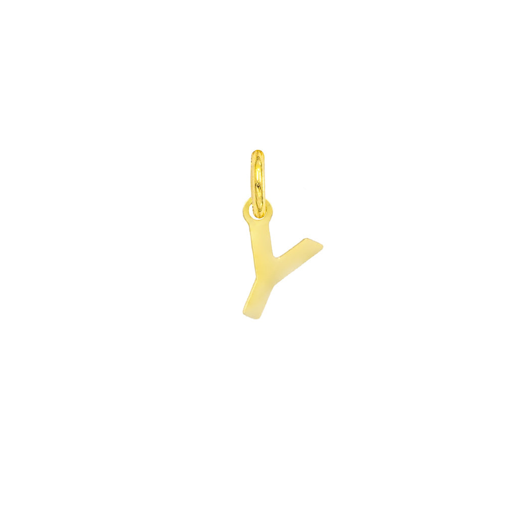 Charm Lettera in Oro – Modello 1 Y Oro Giallo