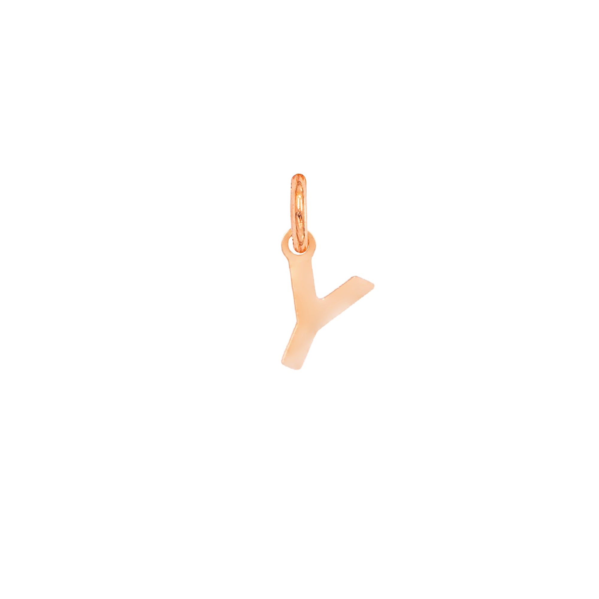 Charm Lettera Y in Oro