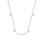 Base Collana in Oro e Zirconi in oro bianco | Facco Gioielli