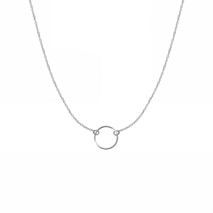 Collar con óvalo de oro
