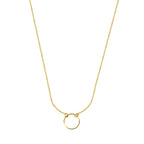 Collana con Ovale in Oro
