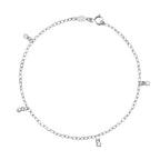 Base Bracciale in Oro e Zirconi in oro bianco | Facco Gioielli