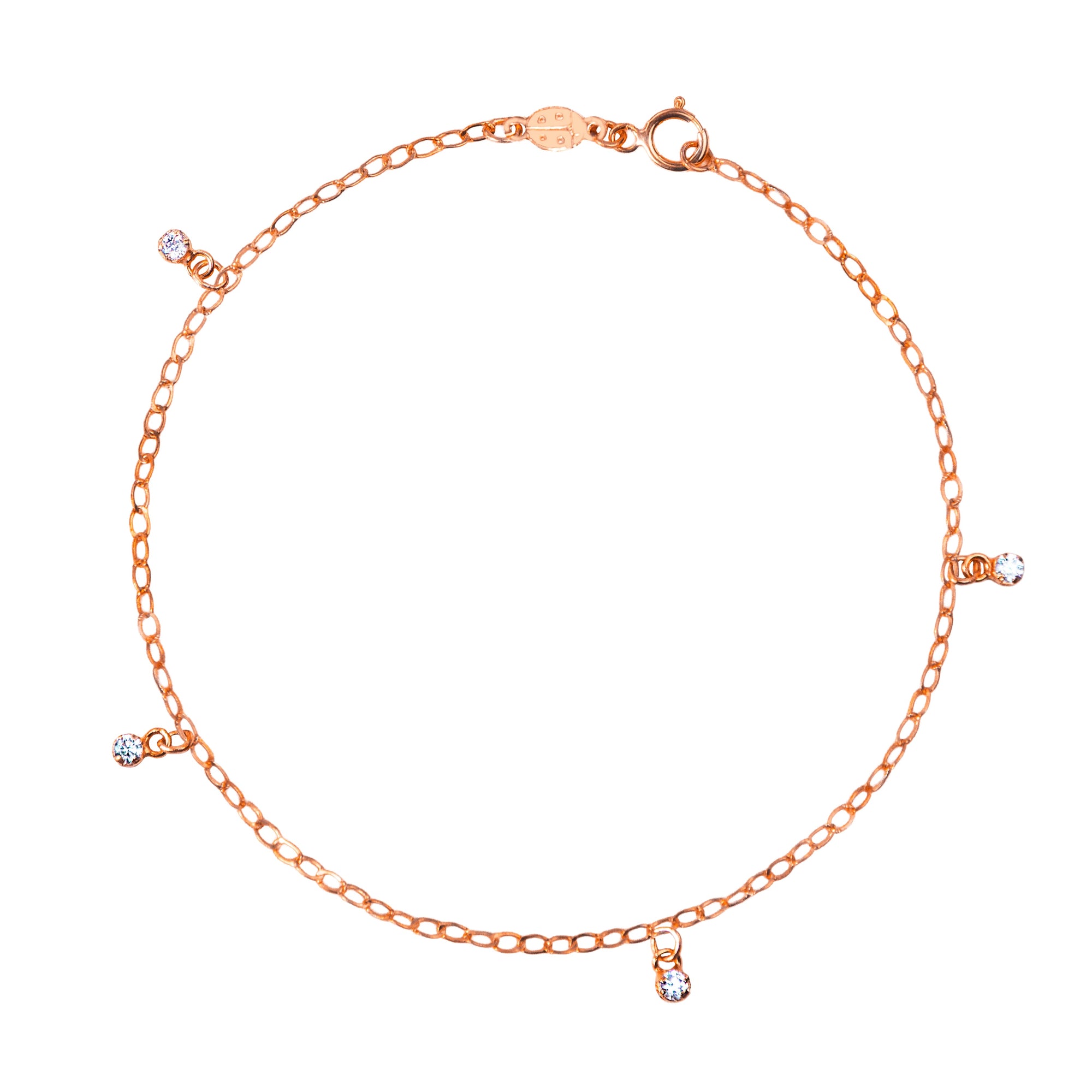 Bracciale in Oro e Zirconi