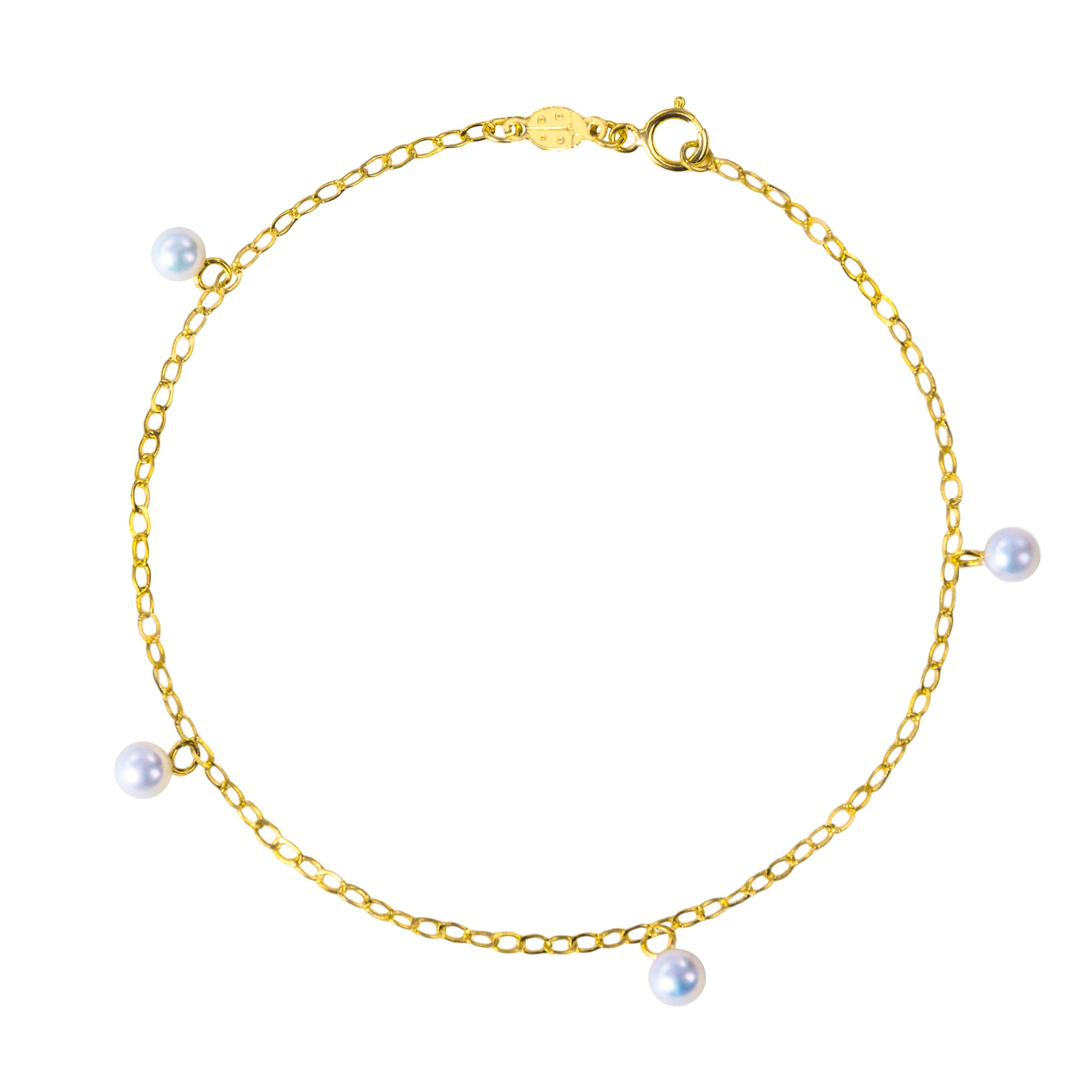 Bracciale in Oro e Perle