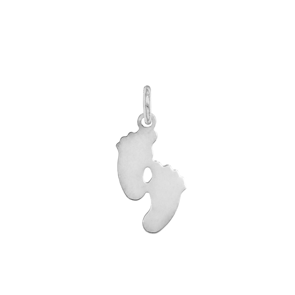 Charm Piedini in Oro in oro bianco | Facco Gioielli