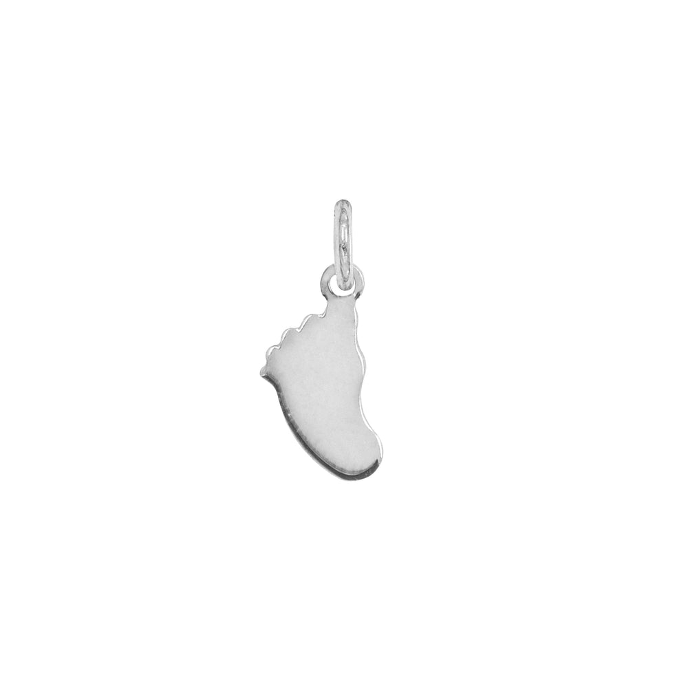 Charm Piedino in Oro in oro bianco | Facco Gioielli