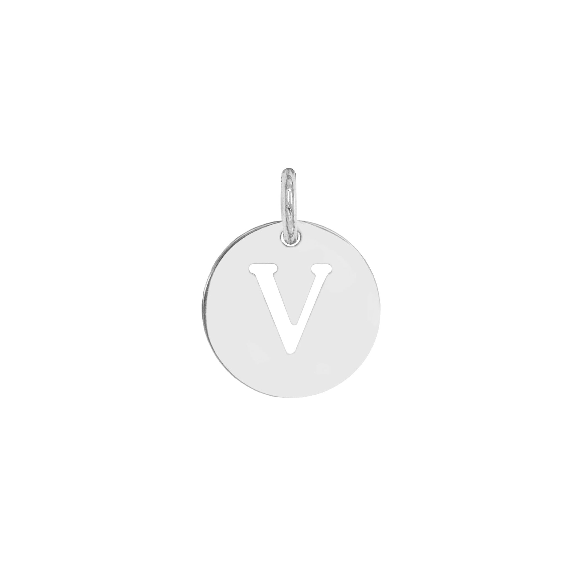 Charm Lettera V in Oro