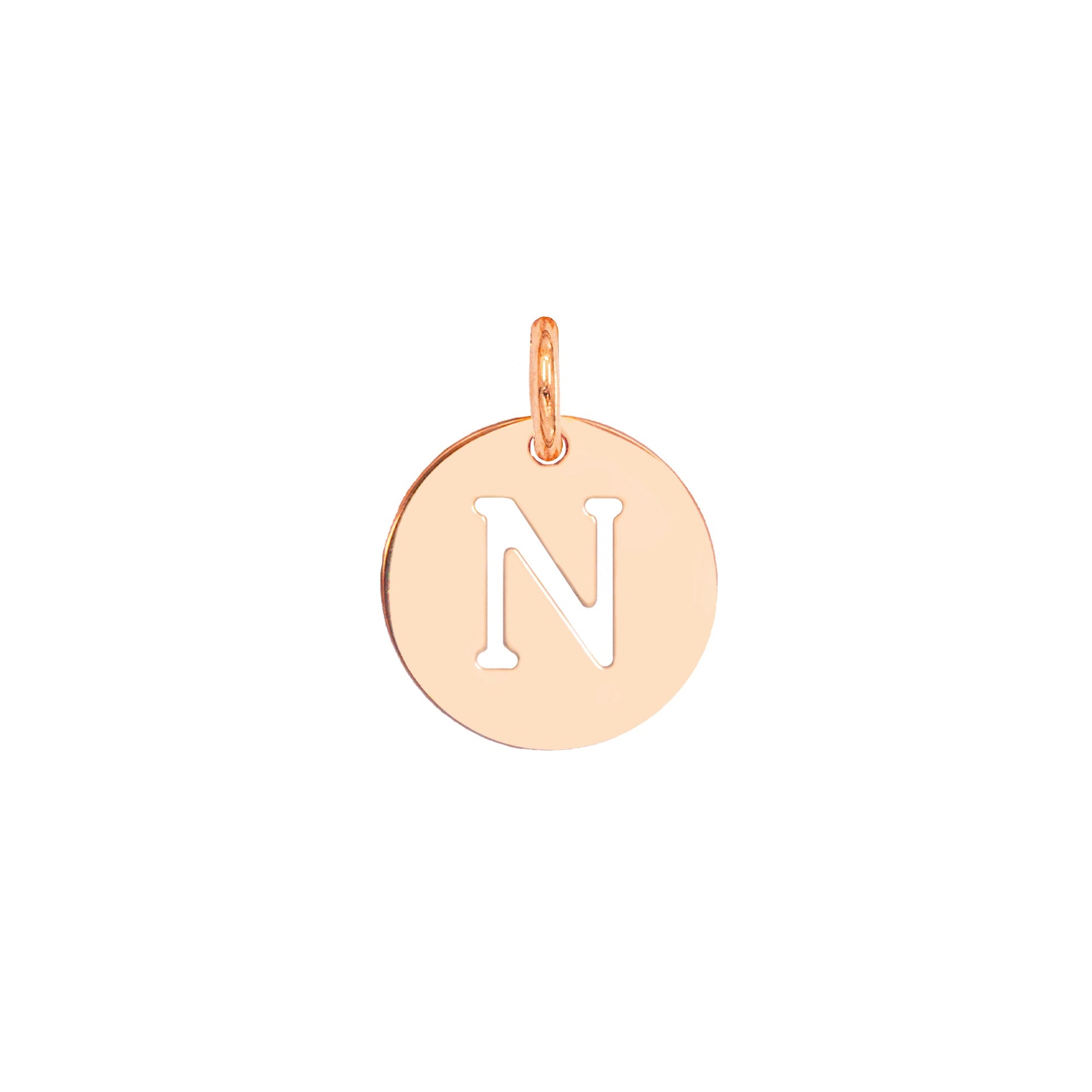 Charm Lettera N in Oro