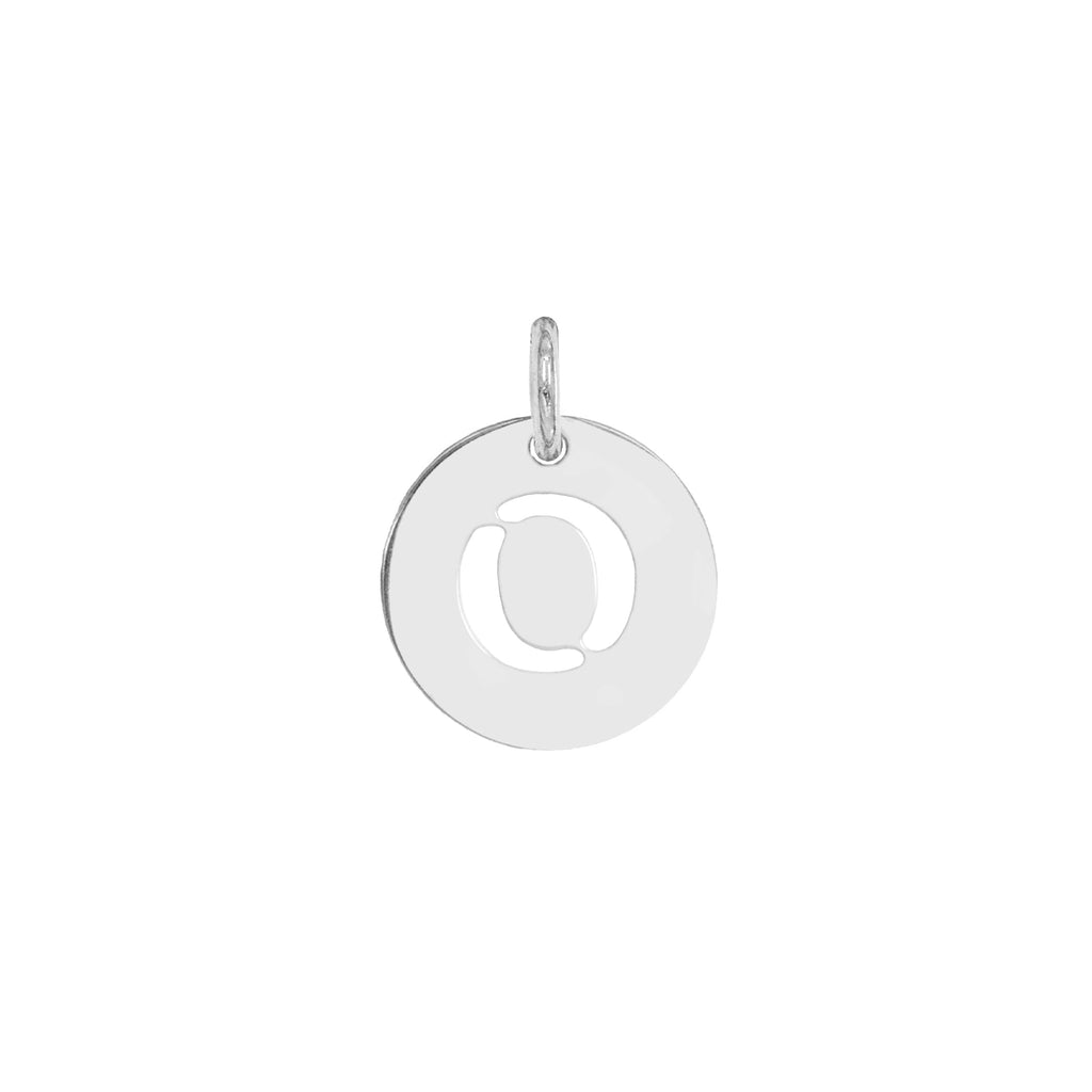 Charm Lettera in Oro – Modello 4 O Oro Bianco