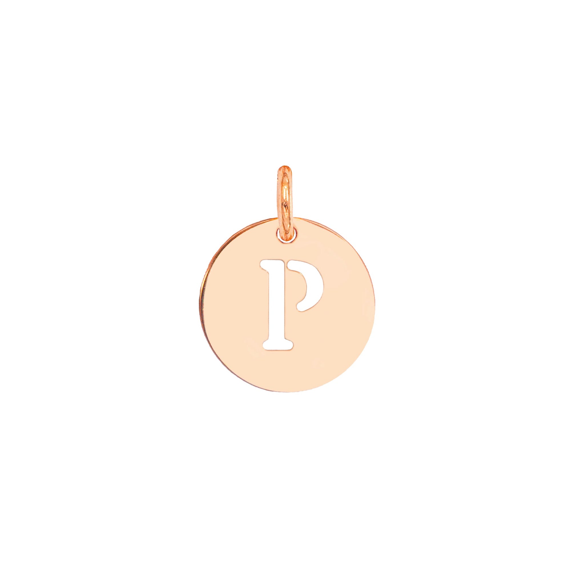 Charm Lettera P in Oro