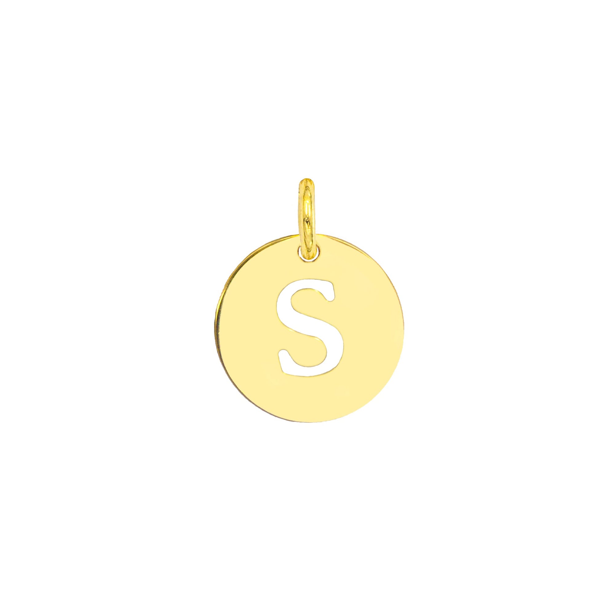 Charm Lettera S in Oro