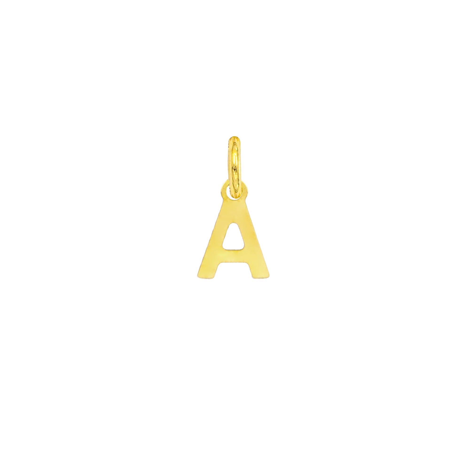Charm Lettera A in Oro