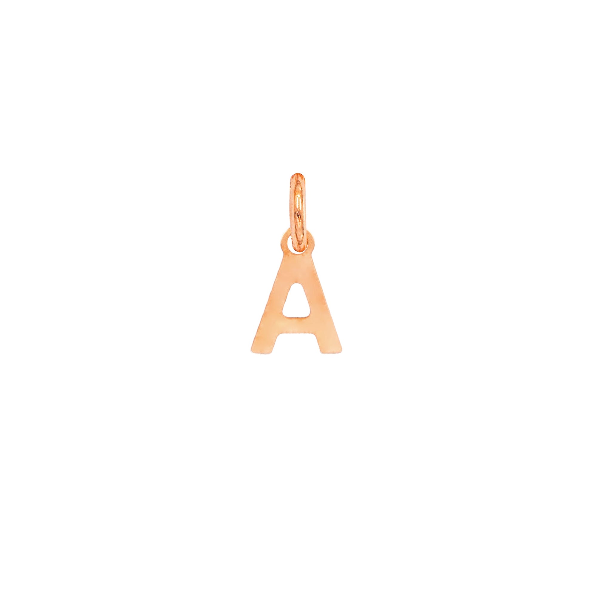 Charm Lettera A in Oro