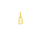 Charm Lettera in Oro – Modello 1 B Oro Giallo