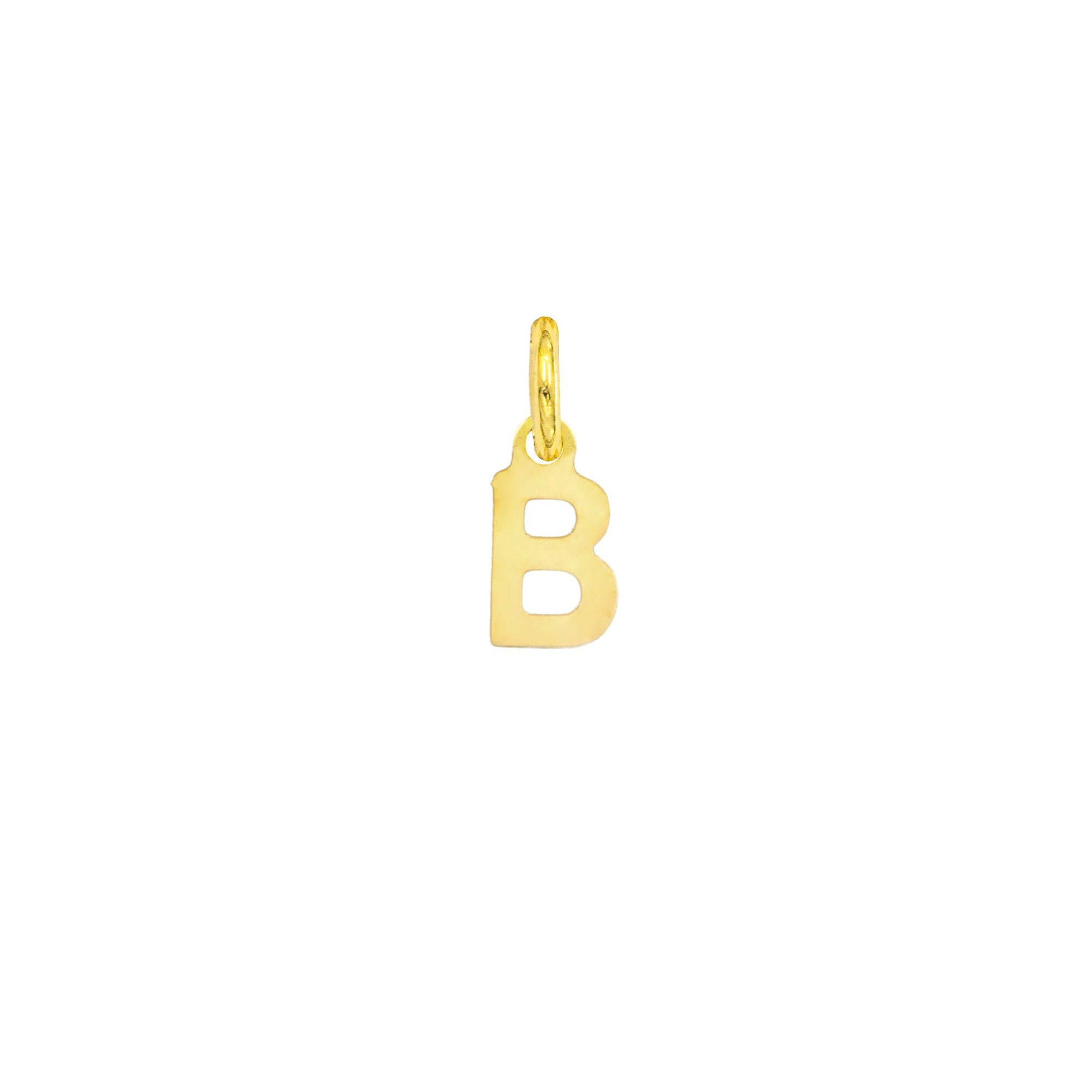 Charm Lettera B in Oro