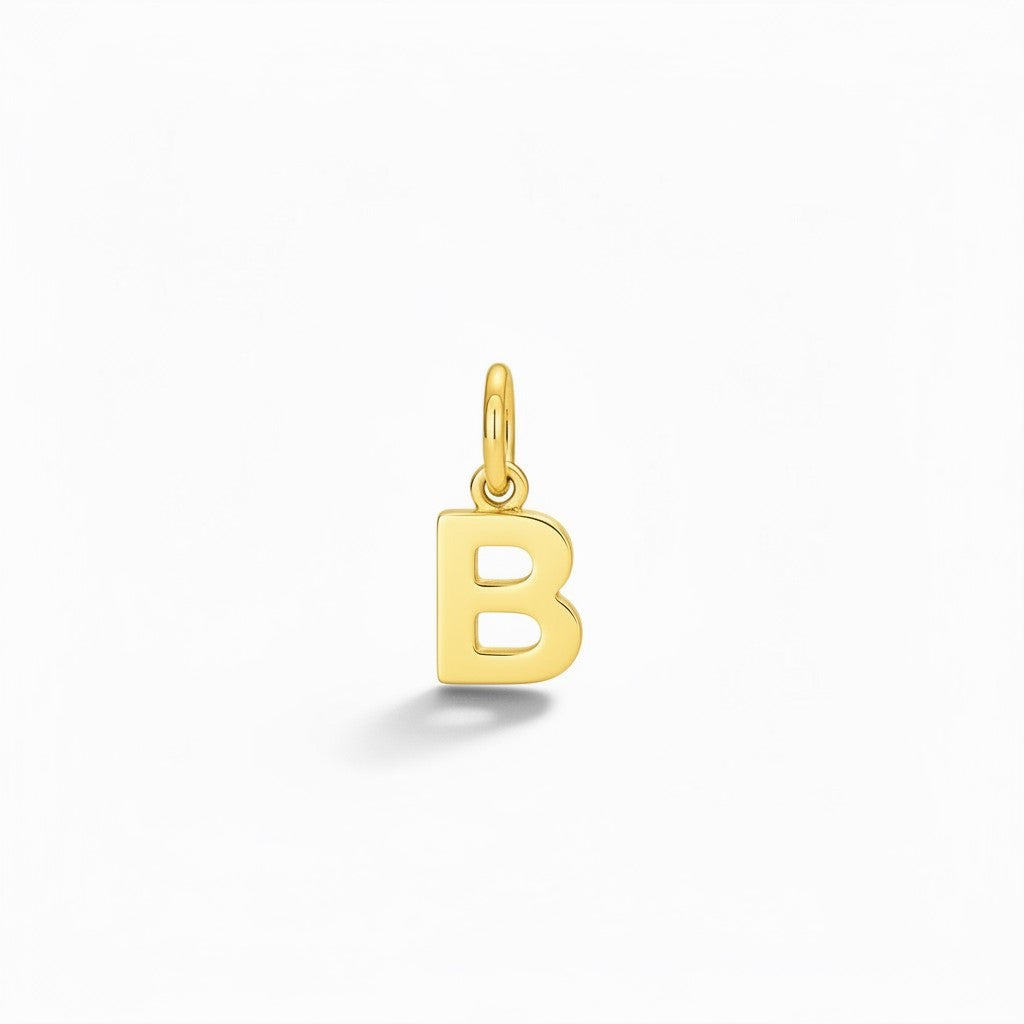 Collana Cordino con Lettera in Oro