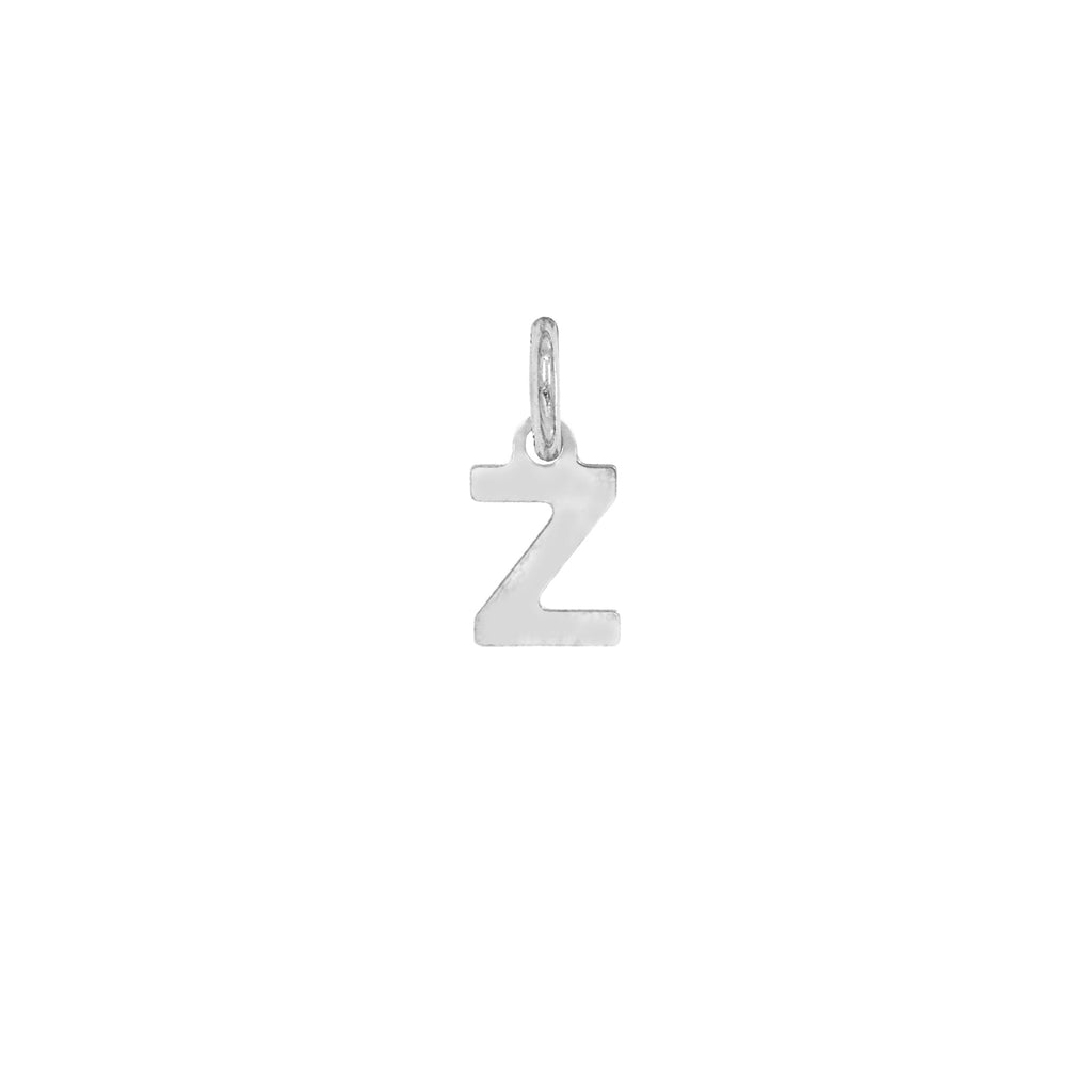 Charm Lettera in Oro – Modello 1 Z Oro Bianco