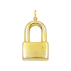 Charm Lucchetto in Oro in Oro giallo | Facco Gioielli