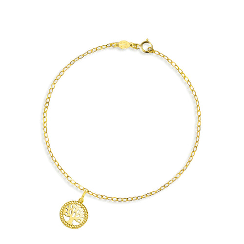 Pulsera Árbol de la Vida de Oro - Oro Giallo | Facco Gioielli
