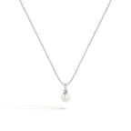 Collana Perla in Oro - Oro Bianco | Facco Gioielli