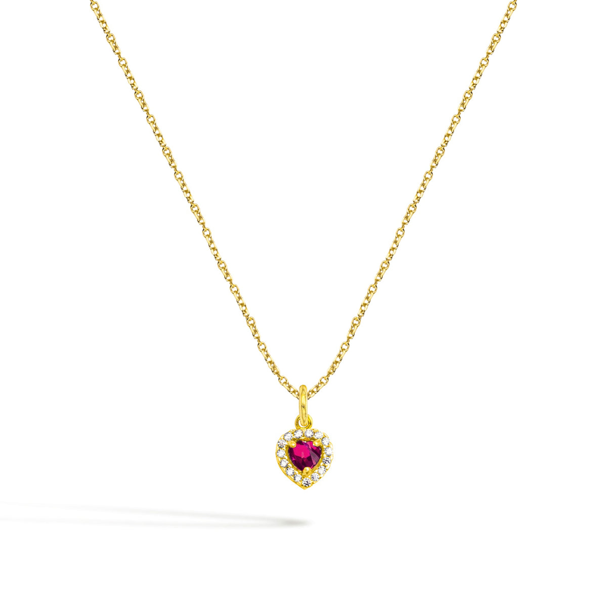 Collana GEMME in Oro e Zirconi