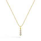 Collana Luce in Oro e Zirconi - Oro Giallo | Facco Gioielli