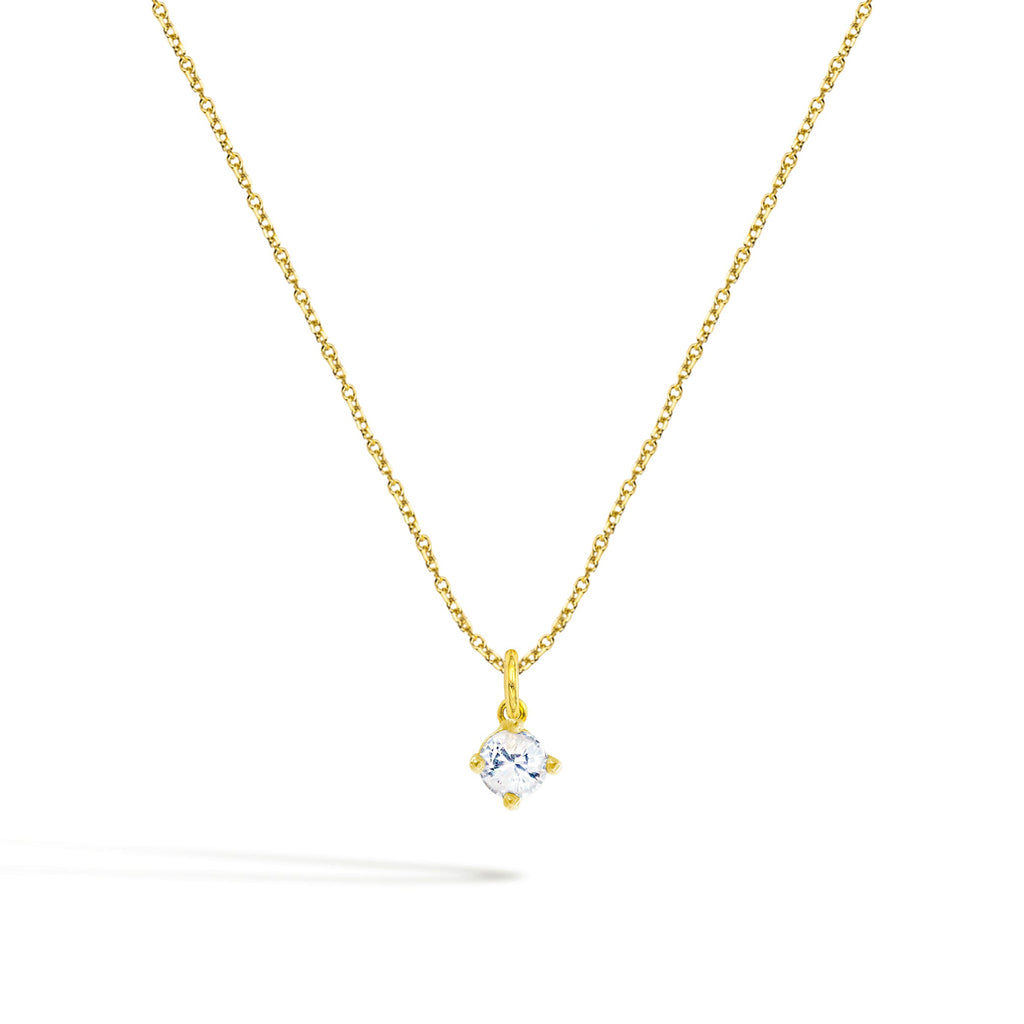 Collana Luce in Oro e Zirconi - Oro Giallo | Facco Gioielli