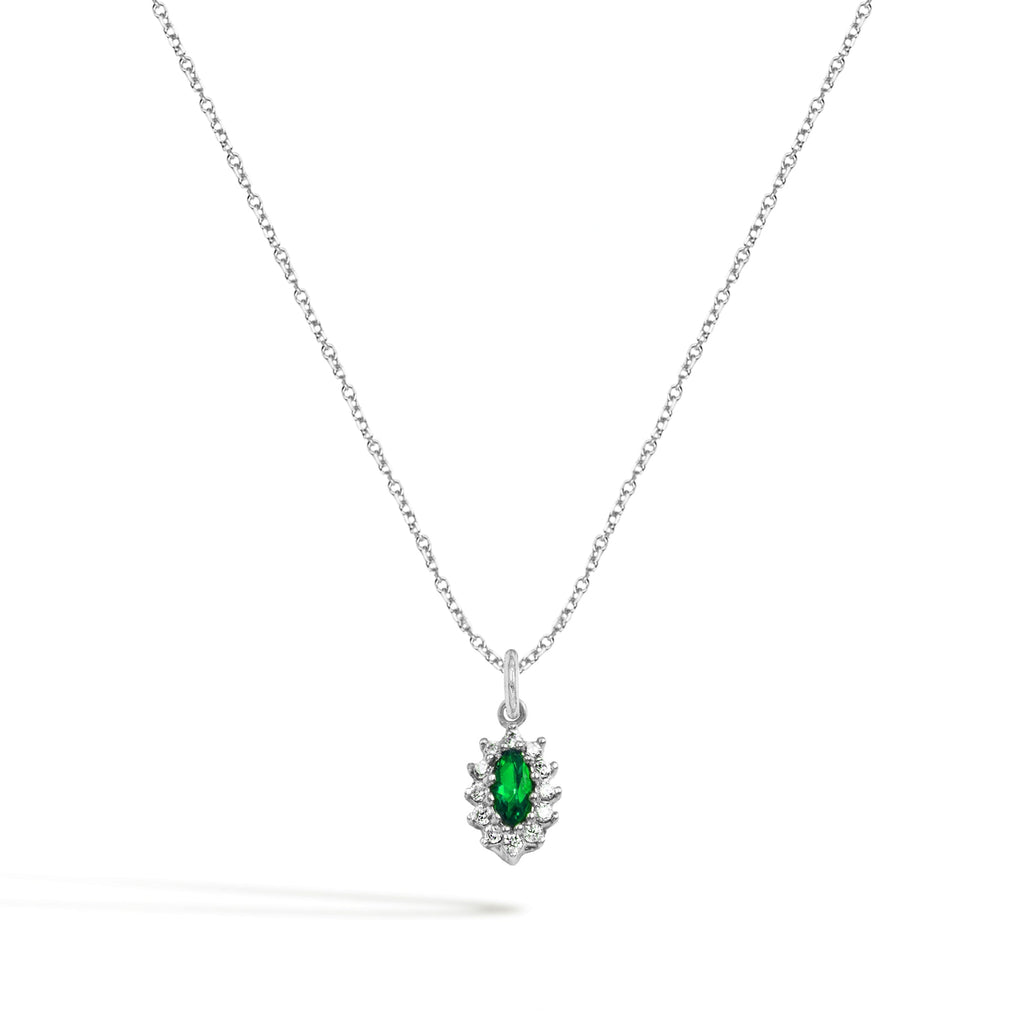 Collana GEMME in Oro e Zirconi - Oro Bianco | Facco Gioielli