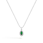 Collana GEMME in Oro e Zirconi - Oro Bianco | Facco Gioielli