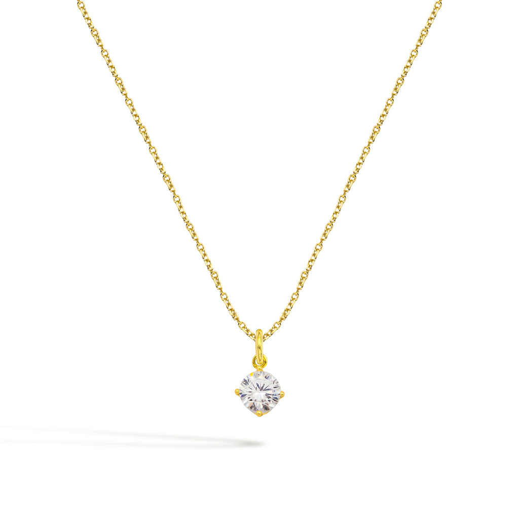 Collana Luce in Oro e Zirconi - Oro Giallo | Facco Gioielli