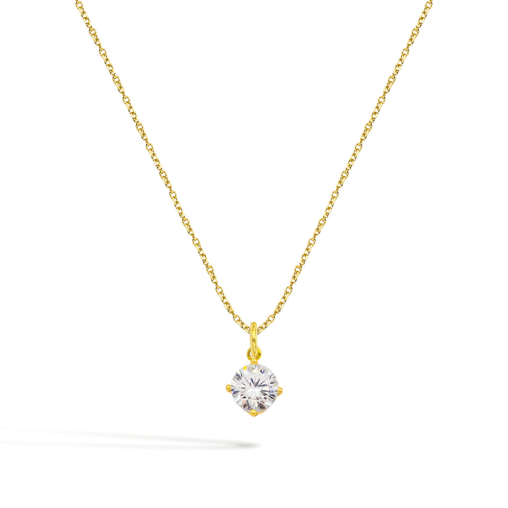 Collana Luce in Oro e Zirconi - Oro Giallo | Facco Gioielli