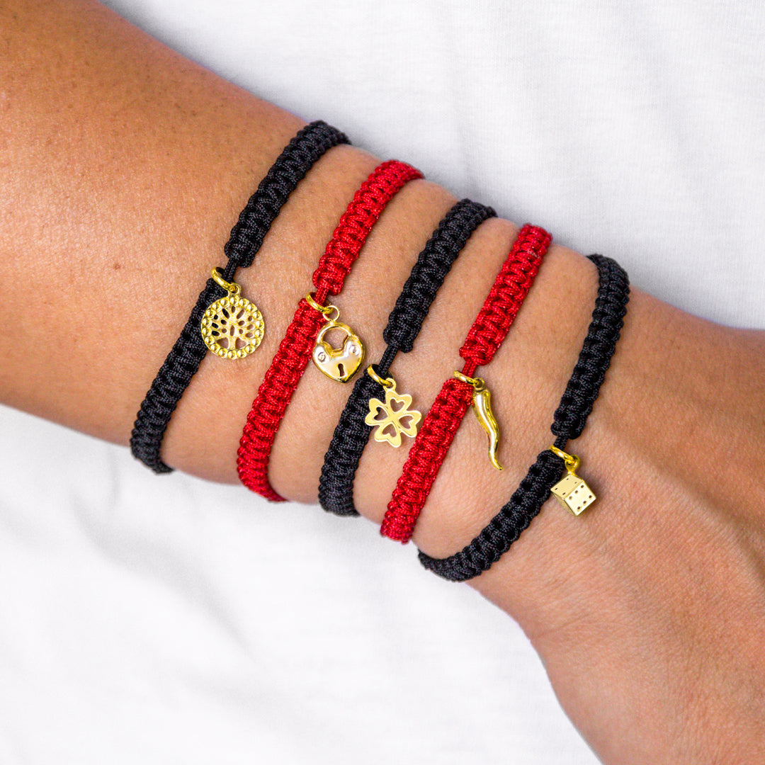 Bracciale Corna d'Oro Vero