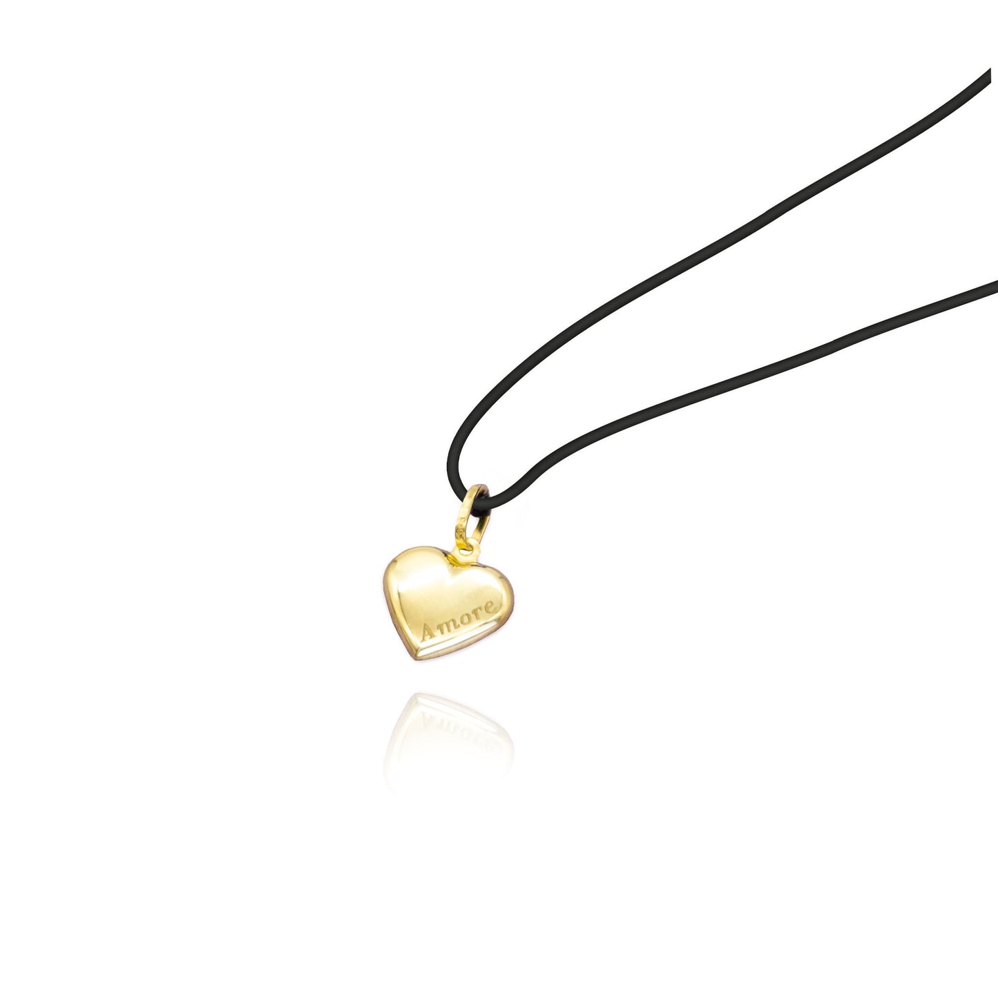 Gift Product - Collana Cuore dell'Amore d'Oro Vero 9kt