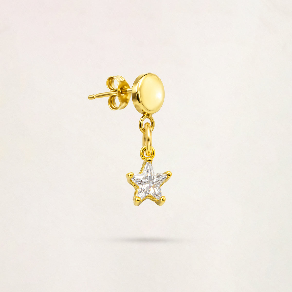 Orecchino Stella in Oro - Oro Giallo 9 kt | Facco Gioielli