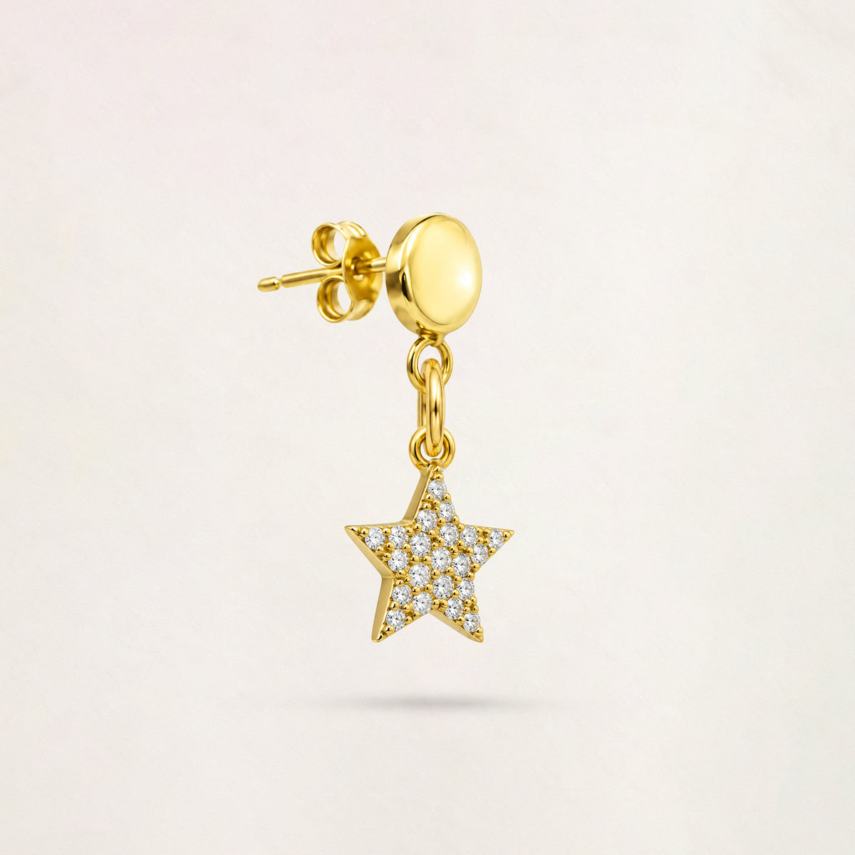 Orecchino Stella in Oro - Oro Giallo 9 kt | Facco Gioielli