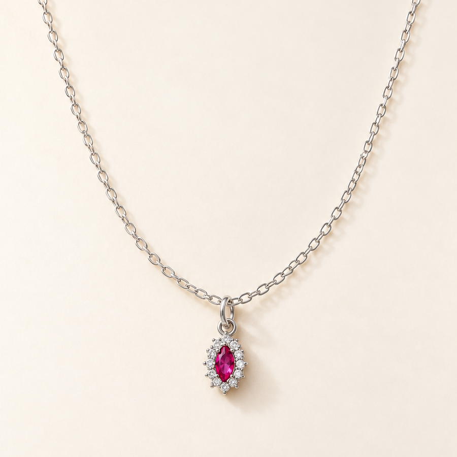Collana Rubino in Oro