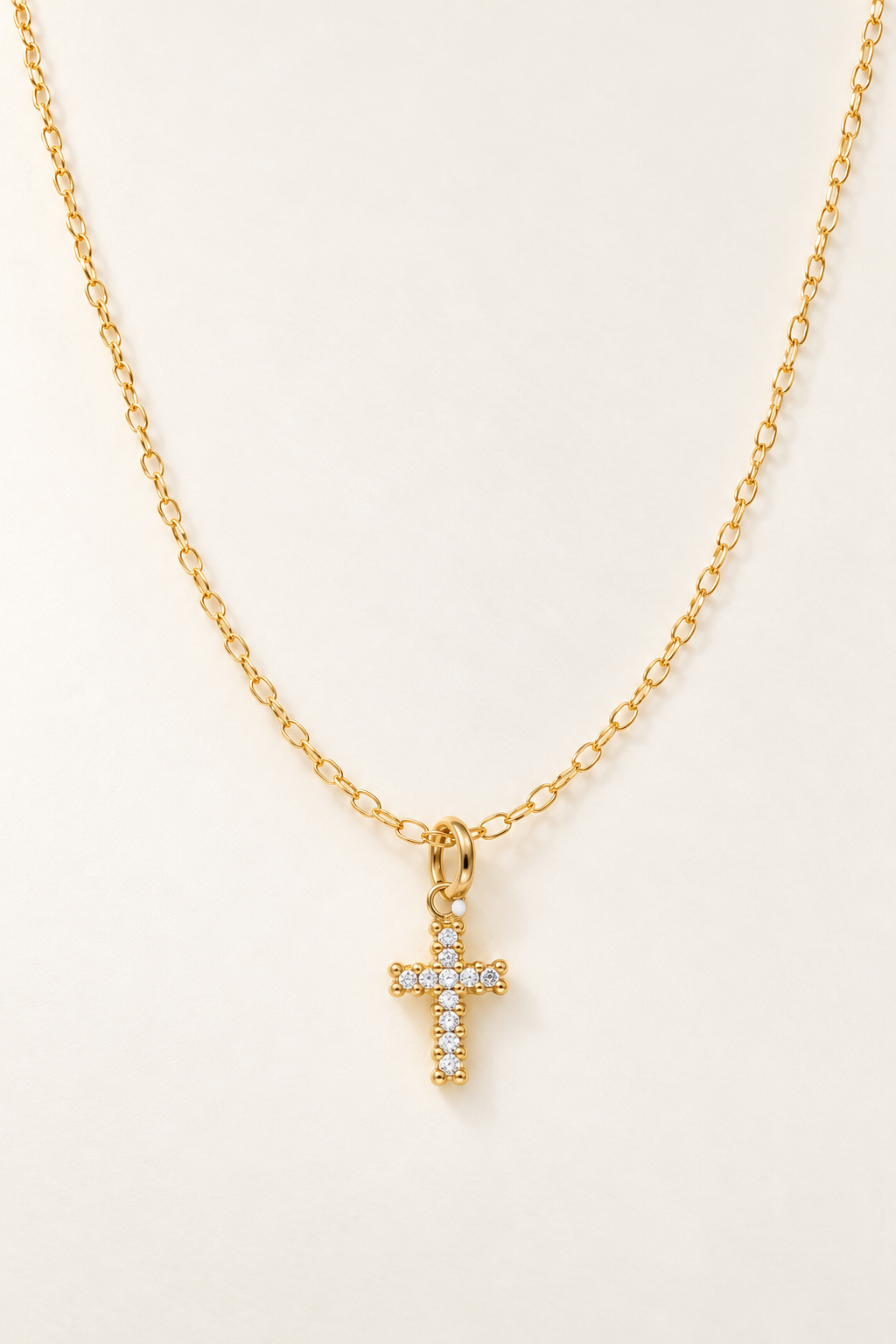 Collana Croce in Oro - Oro Giallo 18 kt | Facco Gioielli