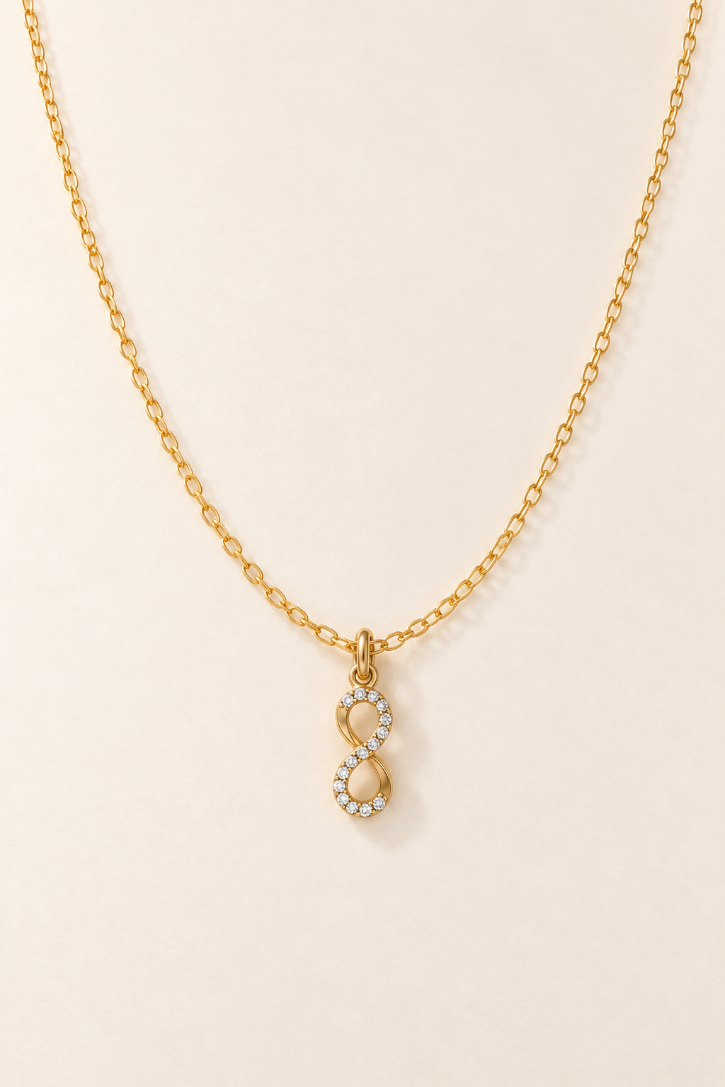 Collana Infinito in Oro - Oro Giallo 9 kt | Facco Gioielli