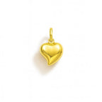 Charm Corazón de Oro Amarillo