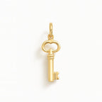 Charm Chiave in Oro Giallo