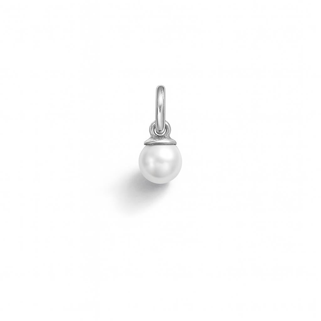 Charm Angioletto in Oro Bianco