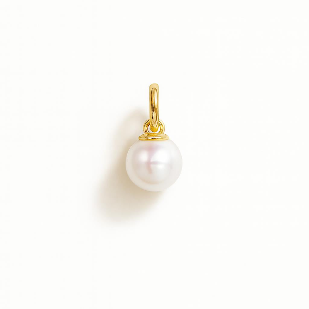 Charm Perla in Oro Giallo