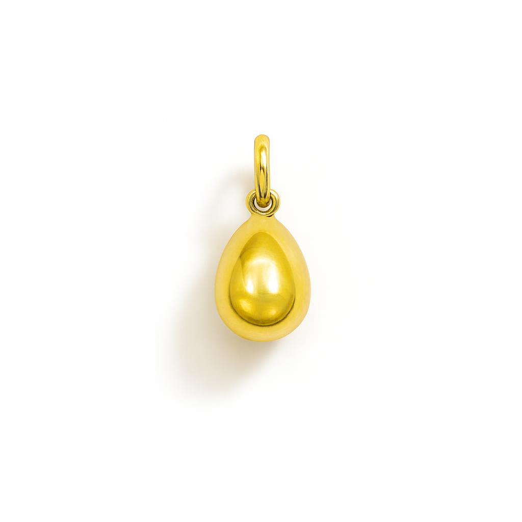 Charm Goccia in Oro Giallo