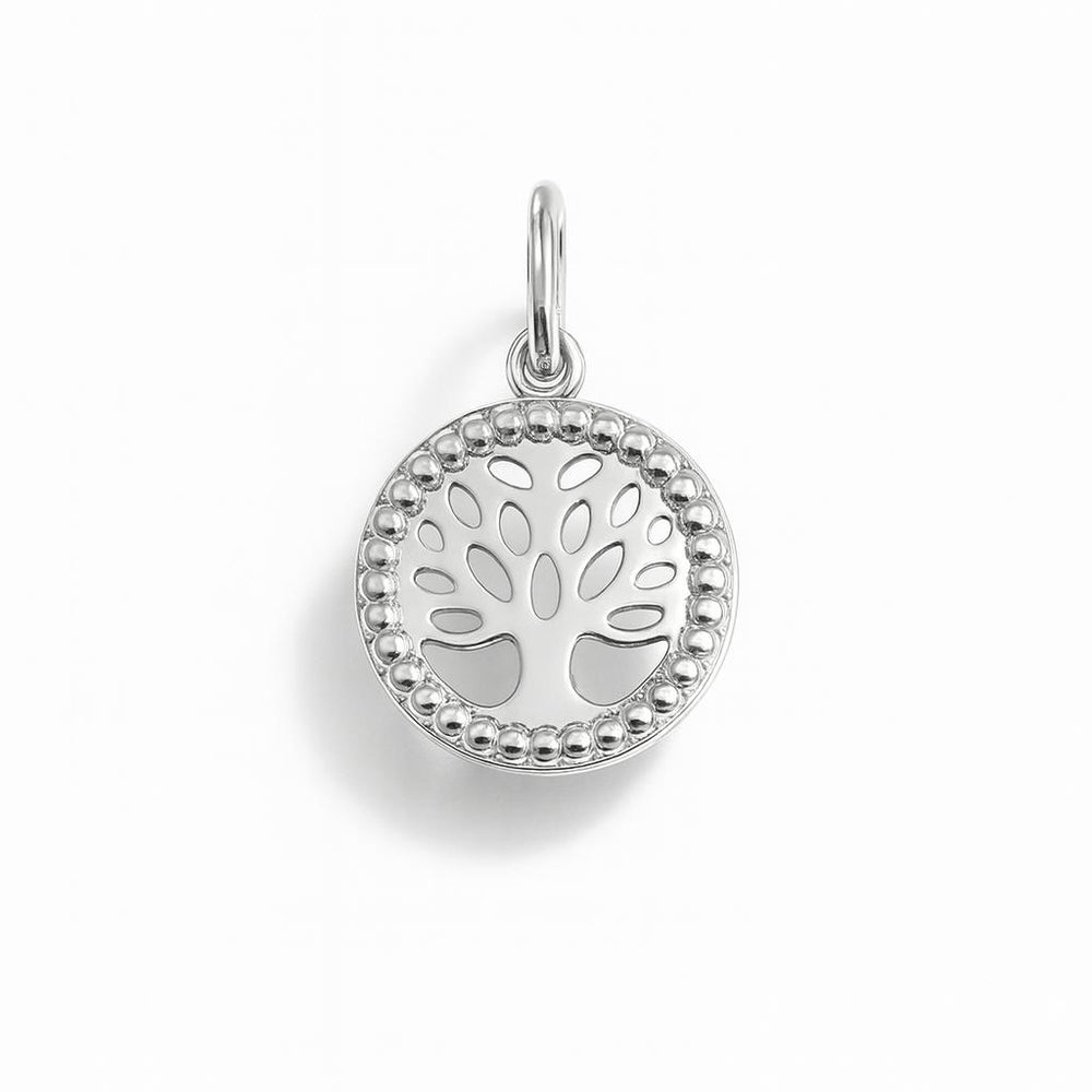 Charm Albero della Vita in Oro Bianco