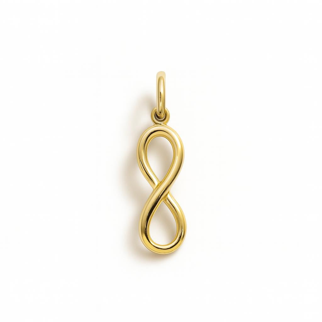 Charm Infinito in Oro Giallo