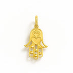 Charm Mano di Fatima in Oro Giallo